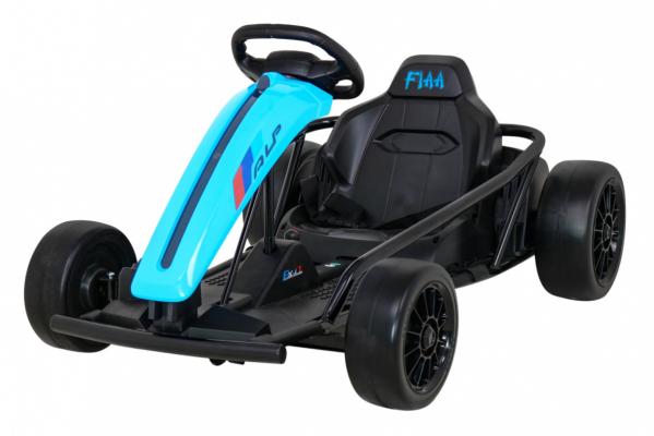 Dětská motokára FX1 Drift Master na baterie Modrá + funkce Drift + kola EVA